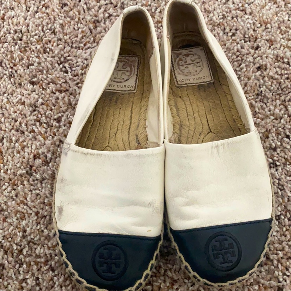 tory burch loafers used.